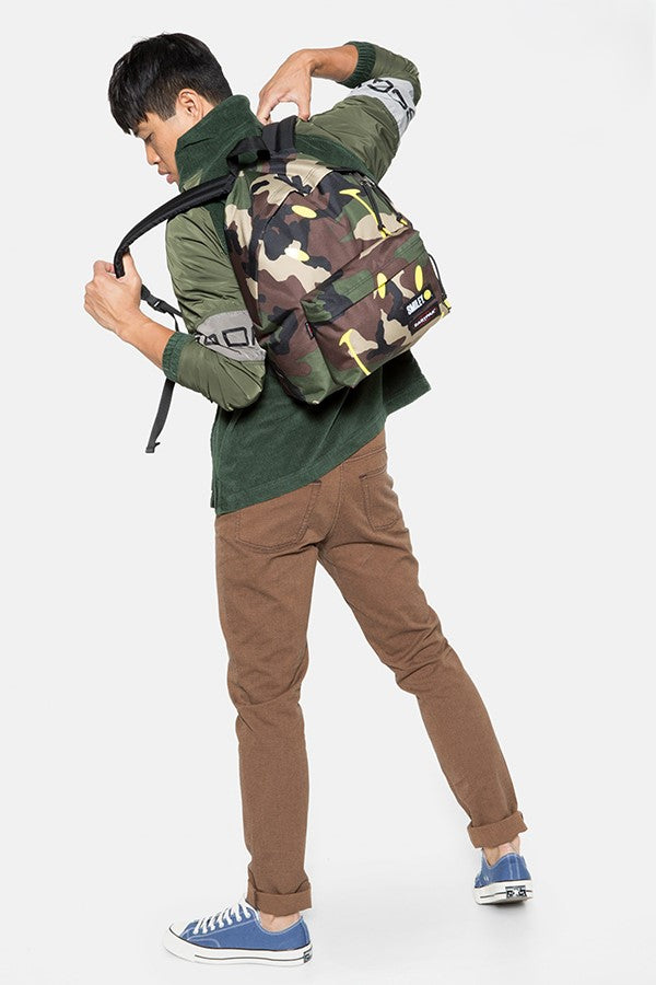EASTPAK PADDED PAK'R - CAMO x SMILEY