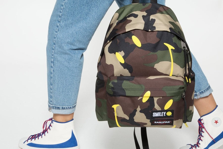 EASTPAK PADDED PAK'R - CAMO x SMILEY